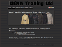 Tablet Screenshot of dexa-bg.com